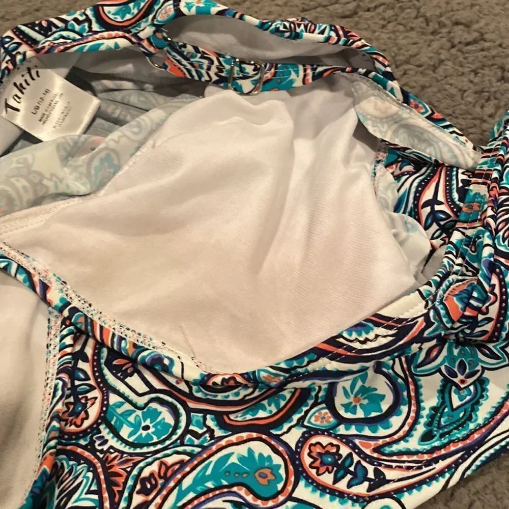 Tahiti Tankini Top Size Large
